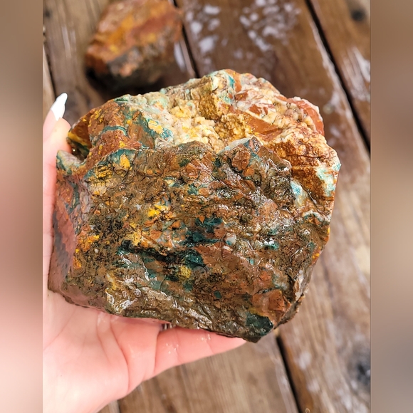 Colorful Rough Natural Jasper - Picture 7 of 16